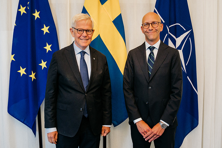 Björn Lyrvall och John Billow.